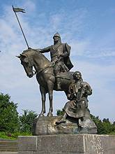 Брянск. Памятник Пересвету на Покровской горе