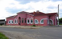 Карачев. Строящийся торговый центр